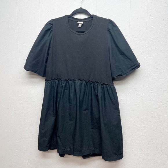 A New Day Mixed Media Cotton Cottagecore Chic Feminine Neutral Womens Dress XXL - Picture 1 of 11